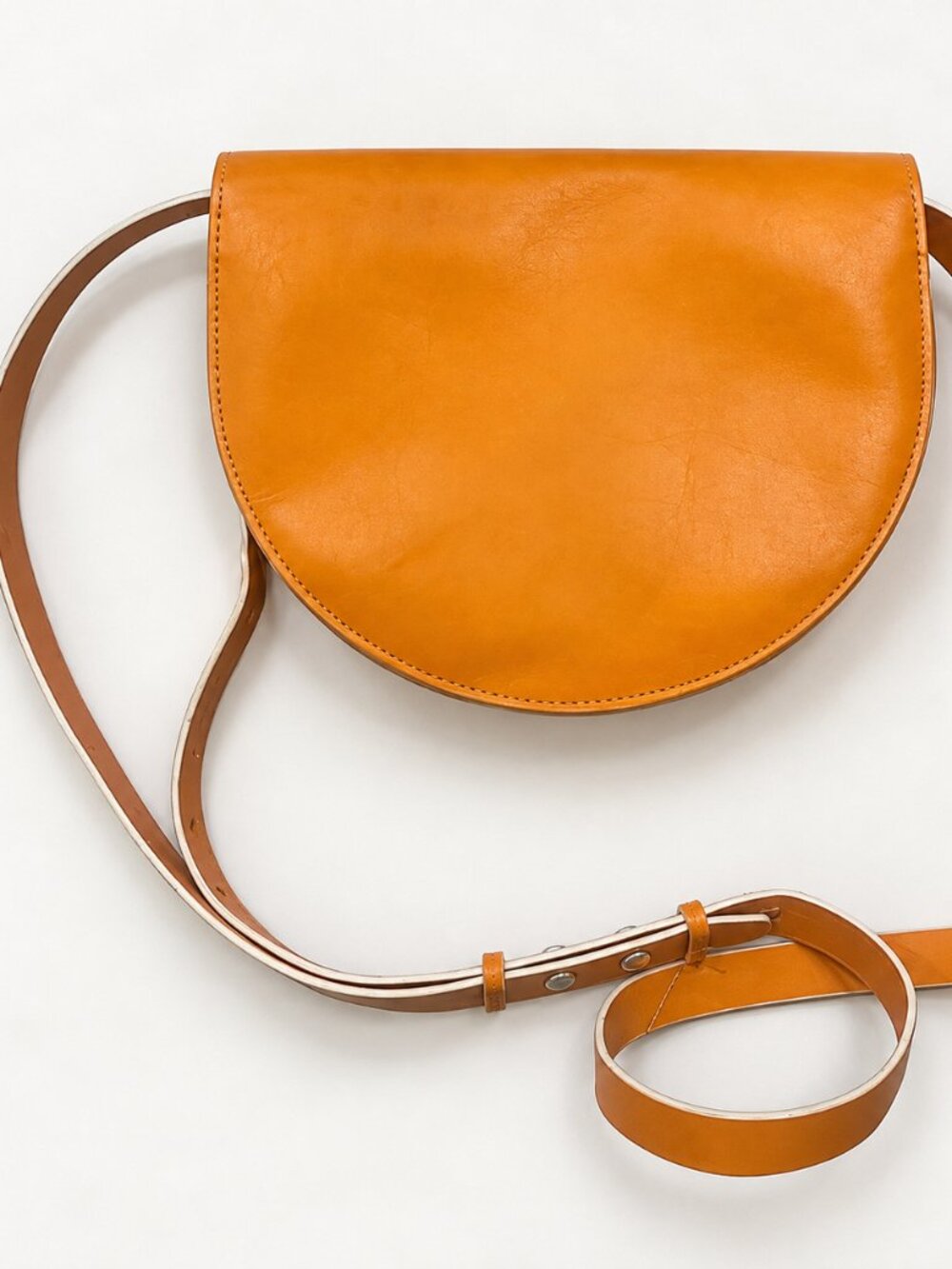 Kate Spade Saturday Orange Half-Moon Crossbody